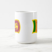スリランカの旗マグカップ コーヒーマグカップ (中央)