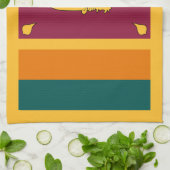 スリランカの旗 キッチンタオル (折り畳み)