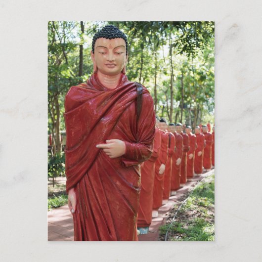 スリランカの500アラハントのネリクラマ寺院 ポストカード (正面)