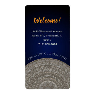 スリランカウェルカム ラベル