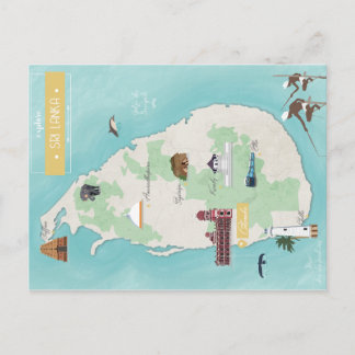 スリランカカルテ ポストカード