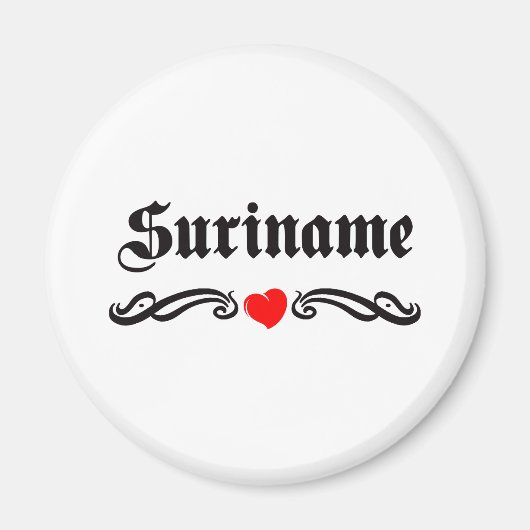 スリランカタトゥースタイル マグネット (正面)