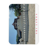 スリランカテンプルオブザティースビュー冷蔵庫用マグネット マグネット (縦)