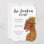 スリランカプライド招待状 招待状 (正面)