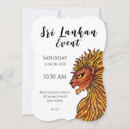 スリランカプライド招待状 招待状