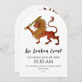 スリランカプライド 招待状 (正面/裏面)