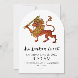 スリランカプライド 招待状