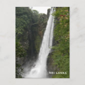 スリランカヴィンテージ旅行観光客追加 ポストカード (正面)