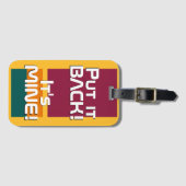 スリランカ国おもしろい旗 ラゲッジタグ (正面横)