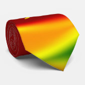 スリランカ国旗のライオン ネクタイ (ロール)