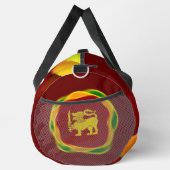 スリランカ国旗の色とイエローライオンシンハラ ダッフルバッグ (右)