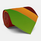 スリランカ国旗の色 ネクタイ (ロール)