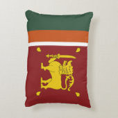 スリランカ国旗 アクセントクッション (裏面(縦))