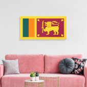 スリランカ国旗 キャンバスプリント (インサイチュ (リビング))