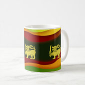 スリランカ国旗 コーヒーマグカップ (正面右)