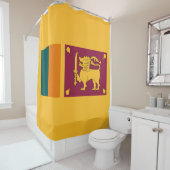 スリランカ国旗 シャワーカーテン (インサイチュ)