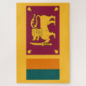 スリランカ国旗 ジグソーパズル (縦)