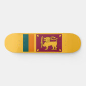 スリランカ国旗 スケートボード (横)