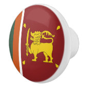 スリランカ国旗 セラミックノブ (右)