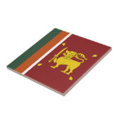 スリランカ国旗 タイル (側面)