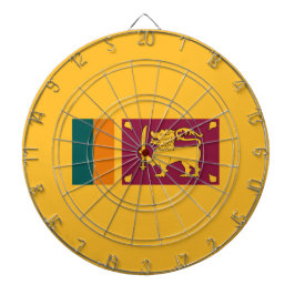 スリランカ国旗 ダーツボード