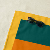 スリランカ国旗 ビーチタオル (インサイチュ)