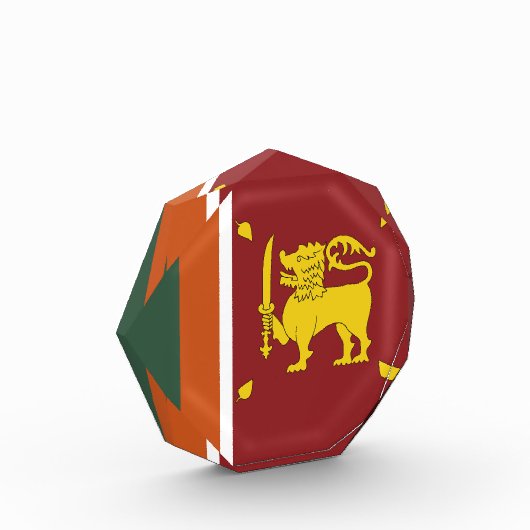 スリランカ国旗 フォトブロック (左)