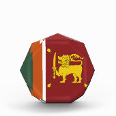 スリランカ国旗 フォトブロック (正面)