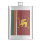 スリランカ国旗 フラスク (正面)