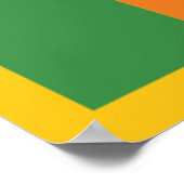 スリランカ国旗 ポスター (角)