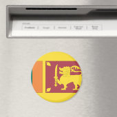 スリランカ国旗 マグネット (インサイチュ (食洗機))