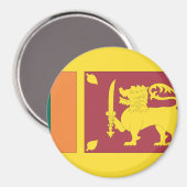 スリランカ国旗 マグネット (正面/裏面)