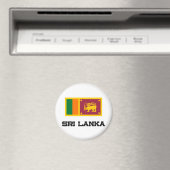 スリランカ国旗 マグネット (インサイチュ (食洗機))