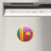 スリランカ国旗 マグネット (インサイチュ (食洗機))