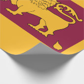 スリランカ国旗 ラッピングペーパー (角)