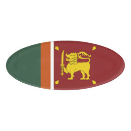 スリランカ国旗 名札