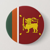 スリランカ国旗 缶バッジ (正面)