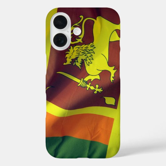 スリランカ国旗 Case-Mate iPhoneケース (裏面)