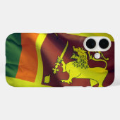 スリランカ国旗 Case-Mate iPhoneケース (裏面 (横))