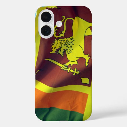 スリランカ国旗 Case-Mate iPhoneケース (裏面)