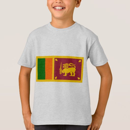 スリランカ国旗 Tシャツ (正面)