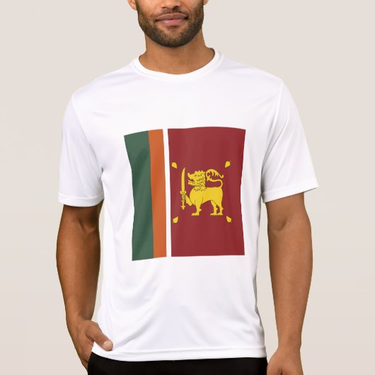 スリランカ国旗 Tシャツ (正面)