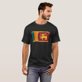 スリランカ国旗 Tシャツ (正面フル)