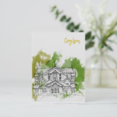 スリランカ旅行はがき ポストカード (スタンド正面)