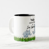 スリランカ旅行 ツートーンマグカップ (正面左)