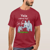 スリランカ旅行 Tシャツ (正面)