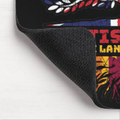 スリランカ英国統一されたイギリス マウスパッド (コーナー)