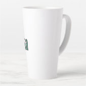 スリランカ カフェラテマグ (右アングル)