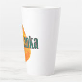 スリランカ カフェラテマグ (正面)
