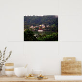 スリランカ，カンディ寺院 ポスター (キッチン)